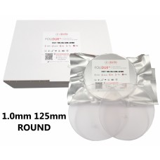 Aldente Folidur N Hard Splint / Aligner Material - 1.0mm (0.040”) - 125mm Round - Clear - 1 x Pack 20 (581-012-300-125RD)